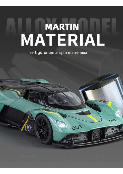 1 Ila 32 Martin-Valkyrie Spor Araba Ses ve Işık Oyuncak Araba (Yurt Dışından) fiyatları