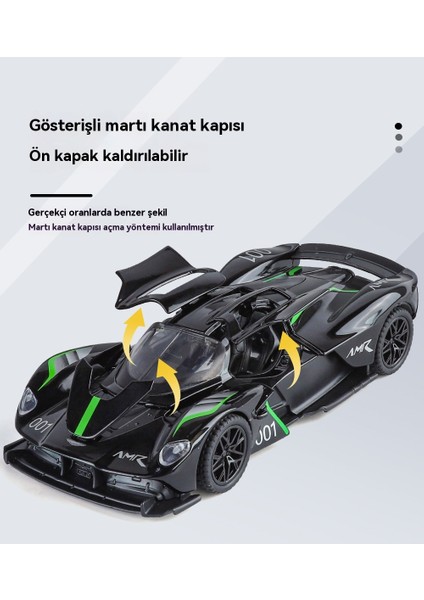 1 Ila 32 Martin-Valkyrie Spor Araba Ses ve Işık Oyuncak Araba (Yurt Dışından) indirimleri