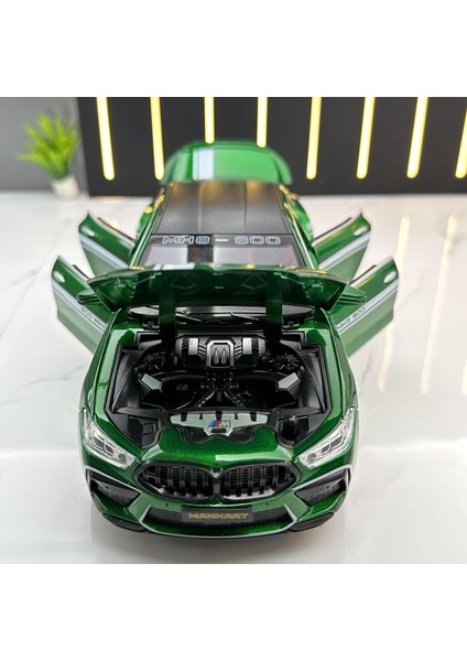 1:24 Hazine M8 Spor Araba Ses ve Işık Oyuncak Araba (Yurt Dışından) fırsatları