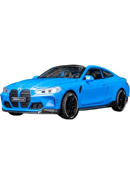 1:32 Baoma M4 Spor Araba Ses ve Işık Oyuncak Araba Modeli (Yurt Dışından)