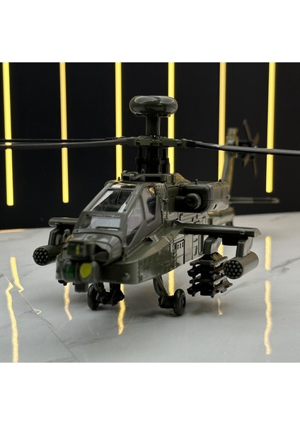 Apache Helikopter Seslendirme Işık Taksi Oyuncak (Yurt Dışından) fiyatları