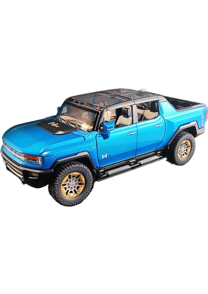 1:22 Hummer Pickup Buggy Ses ve Işık Oyuncak Araba Ses Ses Modeli (Yurt Dışından)