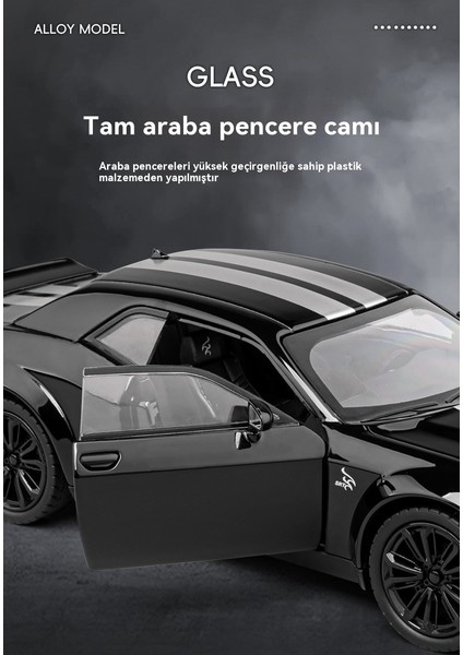 1:22 Hellcat Spor Araba Ses ve Işık Oyuncak Araba Modeli (Yurt Dışından) fırsatları