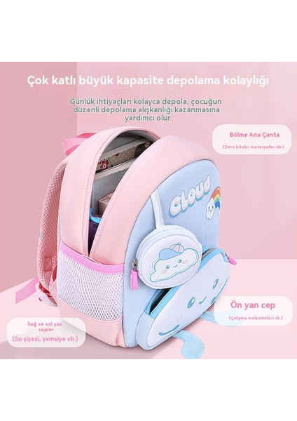 Anaokulu Okul Çantası Sevimli Bulut Bebek Çantası (Yurt Dışından) fırsatları