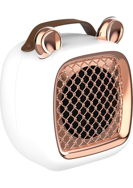 Kapalı Alan Kullanımı Için Alan Isıtıcısı, Aşırı Isınma Koruması, Devrilme Koruması, Düşük Gürültülü Isıtma, Ofis Ev Odası Yatak Odası Için Güvenli Elektrikli Ptc Taşınabilir Fan (Yurt Dışından)