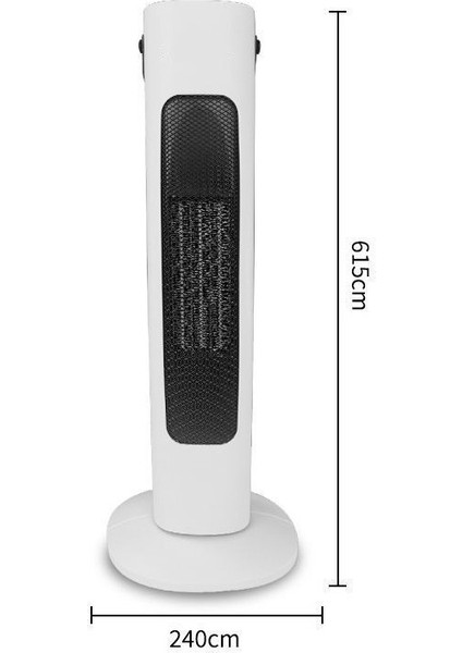 Kapalı Alan Kullanımı Için Alan Isıtıcısı, Aşırı Isınma Koruması, Devrilme Koruması, Düşük Gürültülü Isıtma, Ofis Ev Odası Yatak Odası Için Güvenli Elektrikli Ptc Taşınabilir Fan (Yurt Dışından) fiyatları