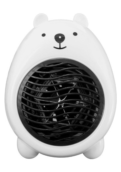 Kapalı Alan Kullanımı Için Alan Isıtıcısı, Aşırı Isınma Koruması, Devrilme Koruması, Düşük Gürültülü Isıtma, Ofis Ev Odası Yatak Odası Için Güvenli Elektrikli Ptc Taşınabilir Fan (Yurt Dışından)
