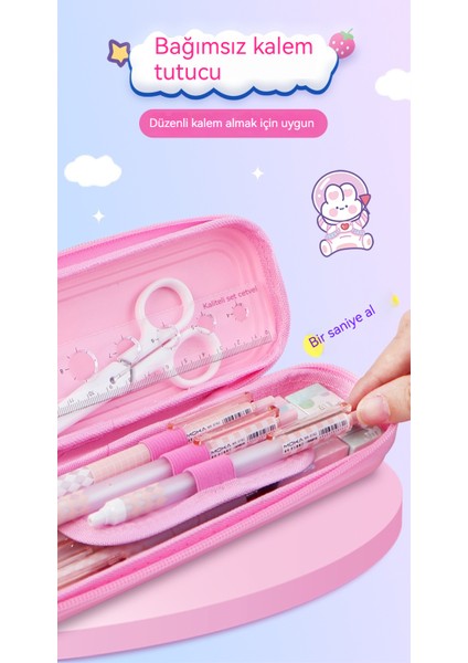 Ilkokul Öğrencisi Karikatür Kırtasiye Kutusu Kalem Çantası Çok Fonksiyonlu (Yurt Dışından) fiyatları