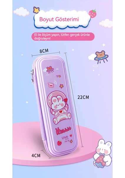 Ilkokul Öğrencisi Karikatür Kırtasiye Kutusu Kalem Çantası Çok Fonksiyonlu (Yurt Dışından) modelleri