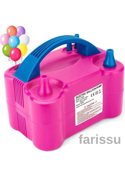 Yüksek Performanslı Çift Çıkışlı Elektrikli Balon Şişirme Pompası (220V - Ab Fişli) fiyatları