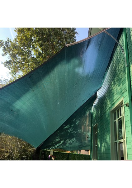 Gölgelik Çit Filesi - 180 gr Gölgelik Tente - Şeritli Halkalı - Yeşil fiyatları