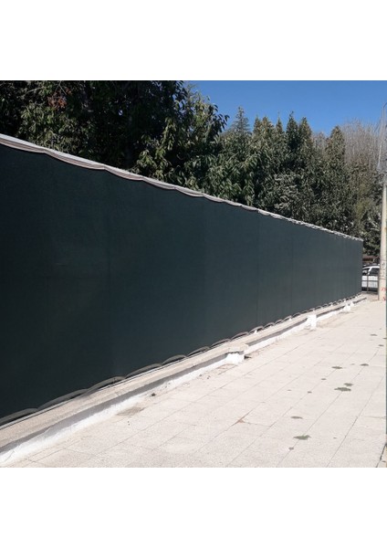 Gölgelik Çit Filesi - 180 gr Gölgelik Tente - Şeritli Halkalı - Yeşil indirimleri