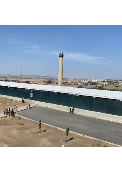 Gölgelik Çit Filesi - 180 gr Gölgelik Tente - Şeritli Halkalı - Yeşil