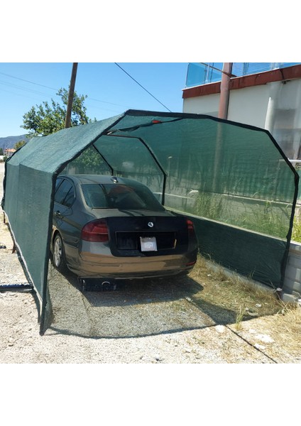 Gölgelik File Bahçe Gölgeliği - 75lik - 4 Metre En Yeşil - Şeritli Halkalı - Hayvan Gölgeliği File Gölgelik indirimleri