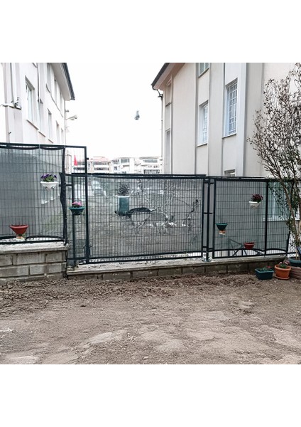 Gölgelik File Çit Filesi - 75lik - 2 Metre En Yeşil - Şeritli Halkalı - Balkon Gölgeliği Bahçe Gölgelik indirimleri