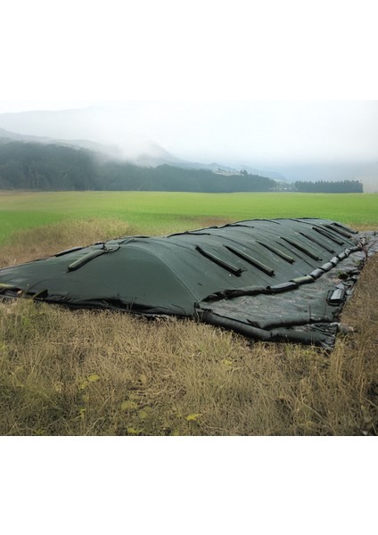 Silaj Örtüsü - Yeşil-Siyah Renk Silaj Naylonu - 350 Mikron - 4 Metre x 40 Metre fiyatları