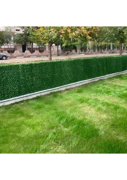 Çim Çit - Dekoratif Yeşil Bahçe Çim Çiti - Çimli Tel - 4.2 Göz - 50 cm x 1 Metre fırsatları