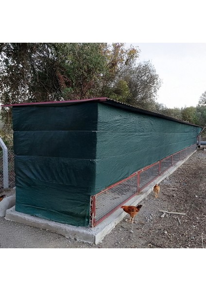 Gölgelik File Araba Gölgelik - 95lik - 3 Metre En Yeşil - Şeritli Halkalı - File Gölgelik Otopark Gölgeliği