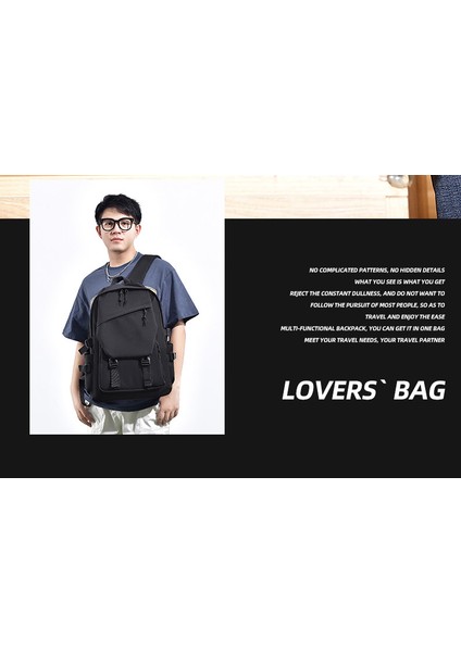 Ortaokul Erkek Yeni Lise Üniversite Öğrencileri Kadın Büyük Kapasiteli Bilgisayar Çantası Eğlence Seyahat Çantası (Yurt Dışından) indirimleri