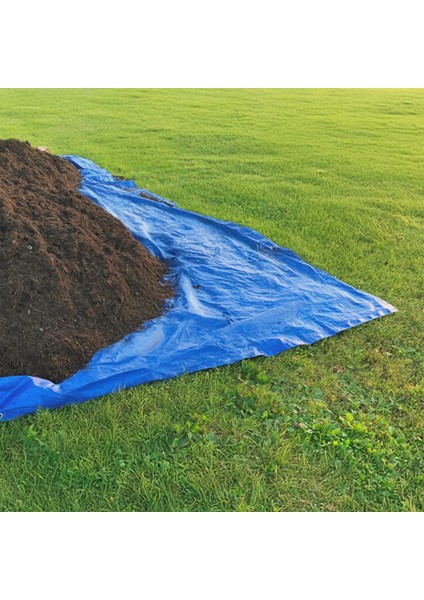 Branda - 175 gr Çadır Branda - Mavi Branda - Kenarları Halkalı - Kar ve Su Geçirmez - 2 metre, 1 metre modelleri