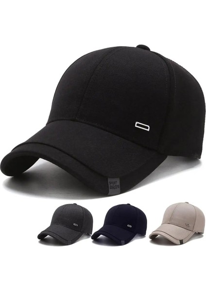 Moda Erkekler ve Kadınlar Basit Beyzbol Şapkası Açık Rahat Güneş Şapkası (Yurt Dışından)