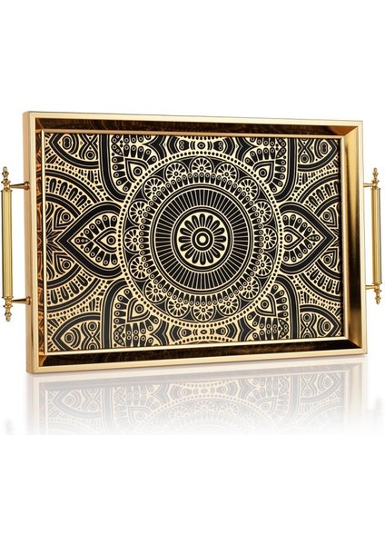 Kunst Tepsi-1 PARÇA-GOLD01 fiyatları