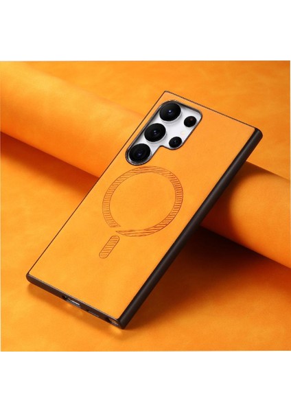 Samsung Galaxy S23 Ultra Manyetik Telefon Kılıfı – Magsafe Uyumlu, Ince Mat Deri Arka Kapak (Yurt Dışından) modelleri