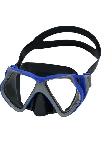 Bestway Yetişkin Yüzücü Maskesi Tempred Silikon Vakumlu 22075 Mavi