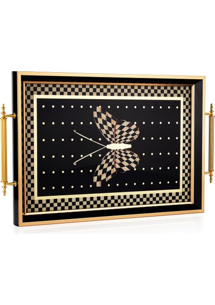 Kunst Tepsi 1 PARÇA-GOLD/SIYAH08 modelleri