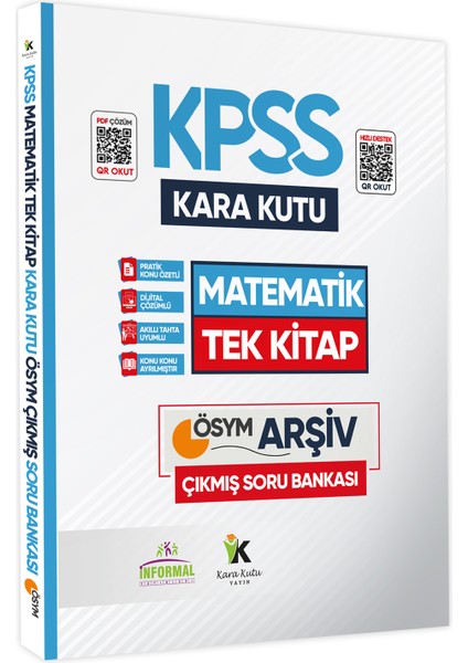 KPSS nin Kara Kutusu Genel Yetenek Genel Kültür Tek Ekonomik Set Paket Konu Özetli Dijital Çözümlü Sor Bankası indirimleri