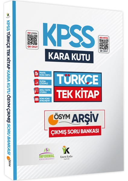KPSS nin Kara Kutusu Genel Yetenek Genel Kültür Tek Ekonomik Set Paket Konu Özetli Dijital Çözümlü Sor Bankası