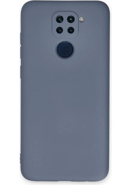 Xiaomi Redmi Note 9 Kılıf Nano Içi Kadife Silikon - Gri