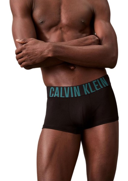 Erkek Siyah 3'lü Low Rise Boxer Trunk 000NB3611A fiyatları