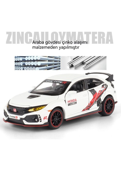 1:32 Honda Civic Alaşımlı Otomobil Modeli (Yurt Dışından) fiyatları