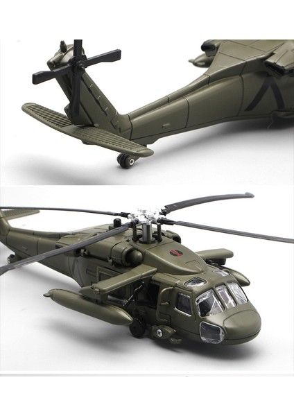 Huayi F64-3 Black Hawk Savaş Helikopteri Alaşımlı Avcı Modeli (Yurt Dışından) fırsatları