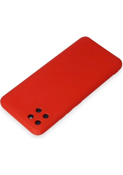 Realme C11 Kılıf Nano Içi Kadife Silikon - Kırmızı modelleri