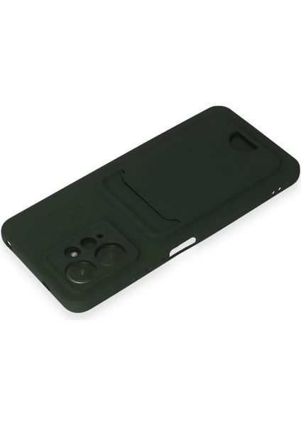 Xiaomi Redmi Note 12 4g Kılıf Kelvin Kartvizitli Silikon - Koyu Yeşil modelleri