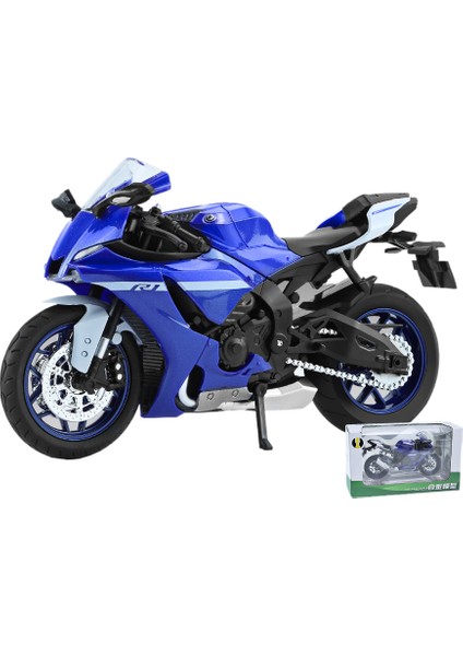 1:12 Yamaha R1 Motosiklet Alaşım Modeli (Yurt Dışından)
