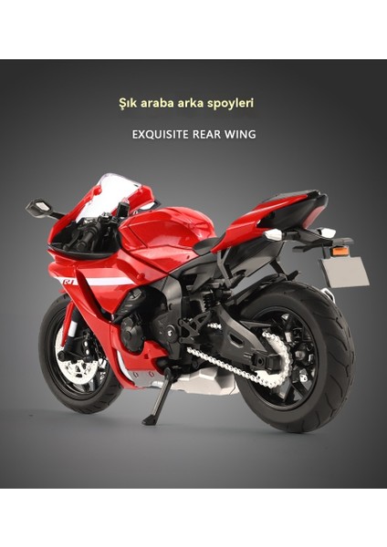 1:12 Yamaha R1 Motosiklet Alaşım Modeli (Yurt Dışından) indirimleri
