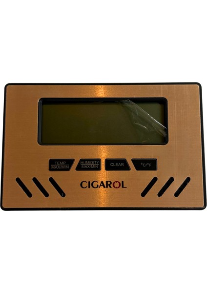 Bakır Humidor Nem Ölçer