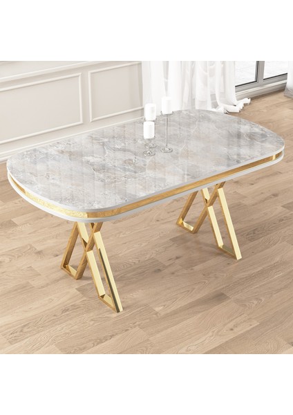 Lai Serisi 90X168 Lak Panel Rampla Gri Masa ve 4 Antrasit Sandalye Gold Ayak fiyatları