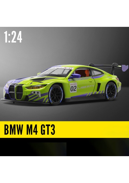 1:24 Bmw M6 M4 M4 Bmw Csl Yarış Araba Sürüşü Yüksek Işık Spor Yarış Araba Modeli Oyuncak Diecast Metal Alaşım Minyatür Çoğaltma (Yurt Dışından)