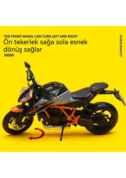1:12 KTM1290 Dük Motosiklet Süsleri (Yurt Dışından) fiyatları