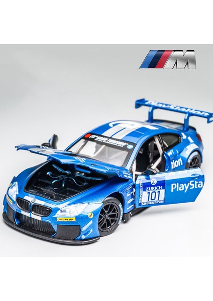 1:24 Bmw M6 M4 M4 Bmw Csl Yarış Araba Sürüşü Yüksek Işık Spor Yarış Araba Modeli Oyuncak Diecast Metal Alaşım Minyatür Çoğaltma (Yurt Dışından)