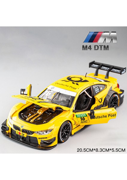 1:24 Bmw M6 M4 M4 Bmw Csl Yarış Araba Sürüşü Yüksek Işık Spor Yarış Araba Modeli Oyuncak Diecast Metal Alaşım Minyatür Çoğaltma (Yurt Dışından)