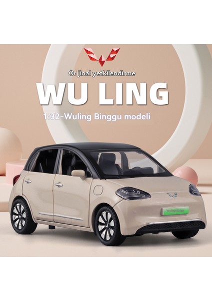 1:32 Wuling Hongguang Bingo Alaşımlı Otomobil Modeli (Yurt Dışından) indirimleri