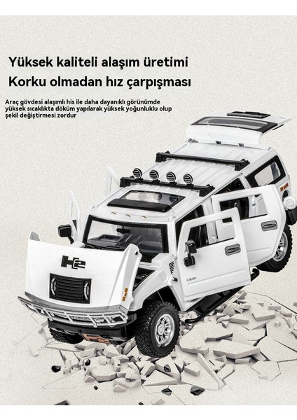 1:24 Hummer H2 Alaşımlı Buggy Model Oyuncak (Yurt Dışından) fırsatları