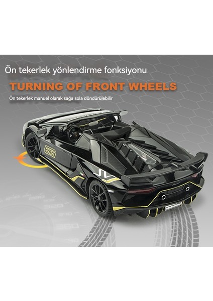 1:24 Rambo SVJ63 Alaşımlı Model Araba Süsleri (Yurt Dışından) fiyatları