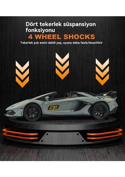 1:24 Rambo SVJ63 Alaşımlı Model Araba Süsleri (Yurt Dışından) fırsatları