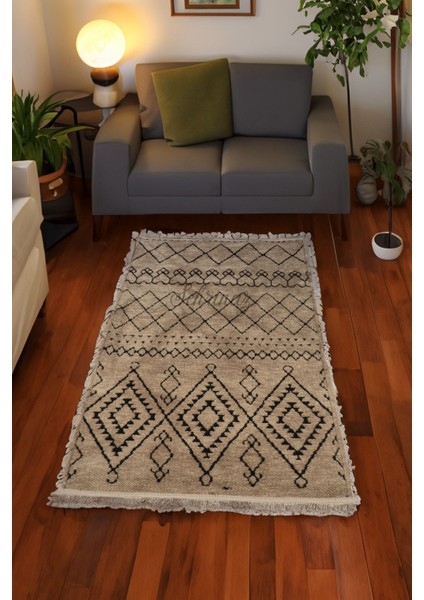 Sisal Halısı Dekor Salon Halısı Yıkanabilir Halı Salon Aksesuarları Dokuma Halı Kaymaz Taban Lüks